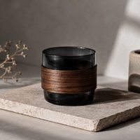 NASORI DUO – Personalisierbares Rauchglas-Set mit Holz-Sleeves